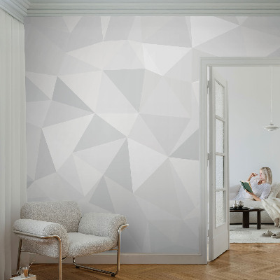3D wall mural Triangular mosaic