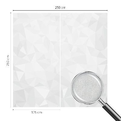 Peel and stick wall mural with an abstract pattern