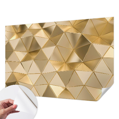 Self-adhesive wall mural Triangular patterns