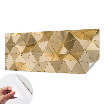 Self-adhesive wall mural Triangular patterns