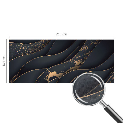 Stick-on wall mural Elegant waves
