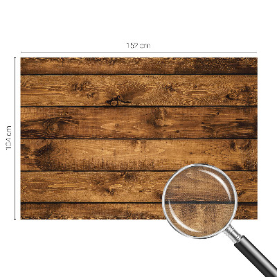 Removable wall mural wallpaper with a wooden boards design