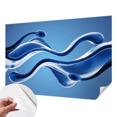 Nursery wall mural Abstract lightness