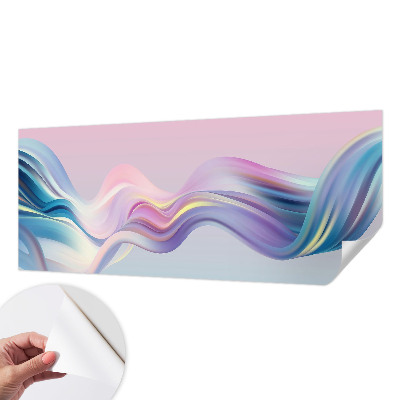 Children's wall mural Colorful waves