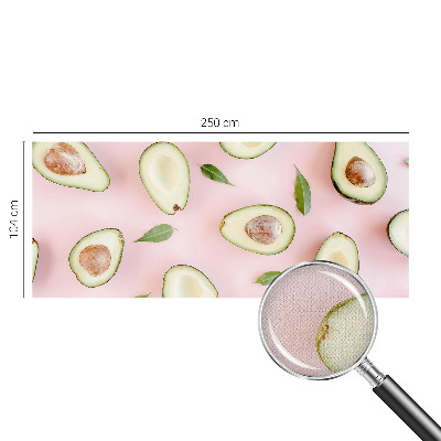 Peel and stick wall mural Avocado composition
