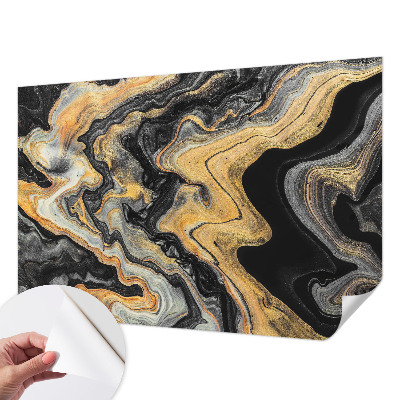 Peel and stick wallpaper mural Kaleidoscope of lines