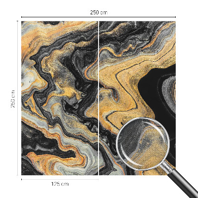 Peel and stick wallpaper mural Kaleidoscope of lines