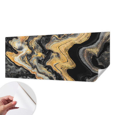 Peel and stick wallpaper mural Kaleidoscope of lines