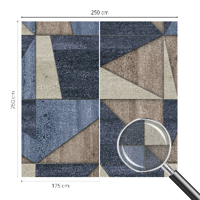 Nursery wall mural Geometric patterns