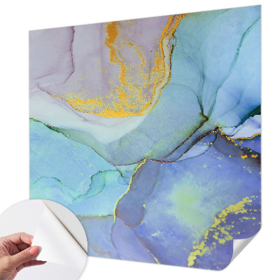3D photo wallpaper mural Watercolor shapes