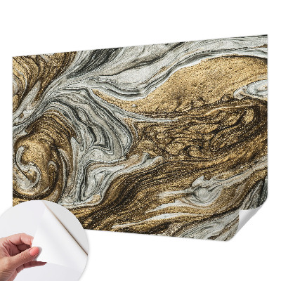 Baby room wall mural Abstract swirls