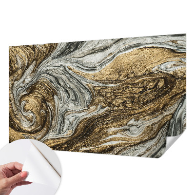 Baby room wall mural Abstract swirls