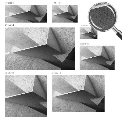 Self-adhesive photo wallpaper Geometric structures
