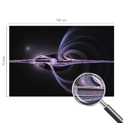 Peel and stick wall mural for bedroom Cosmic abstraction