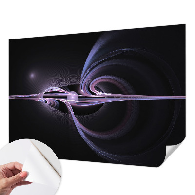 Peel and stick wall mural for bedroom Cosmic abstraction