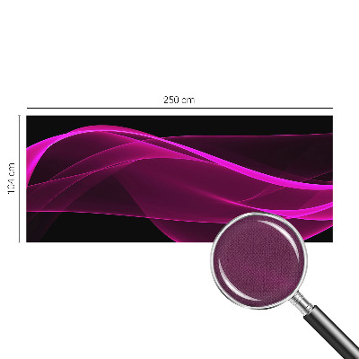 3D wall mural Pink ribbons