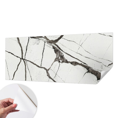 Peel and stick wall mural Marble cracks