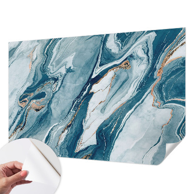 Self-adhesive photo wallpaper with a mineral elegance design