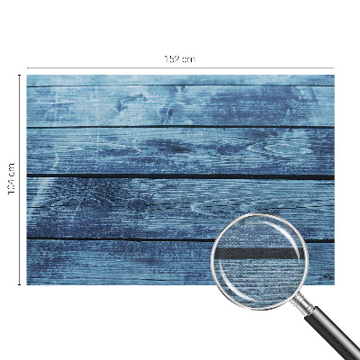 Stick-on wall mural with a rustic floor design