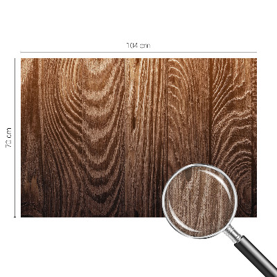 Removable wall mural wallpaper with a wooden rings design