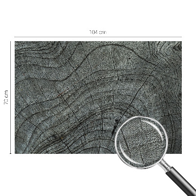 Peel and stick wall mural for living room with a natural wood grain pattern