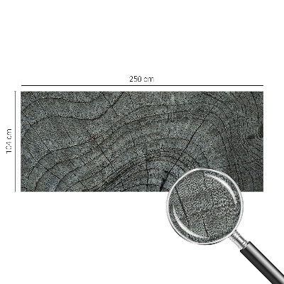 Peel and stick wall mural for living room with a natural wood grain pattern
