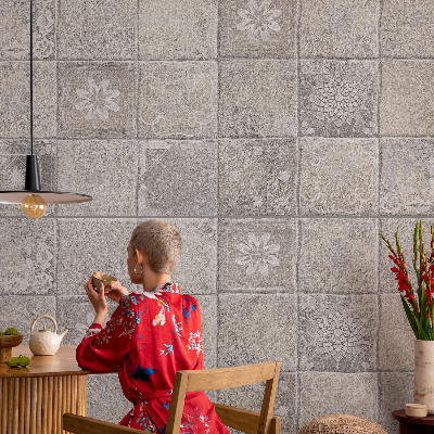 Children's wall mural Subtle patterns