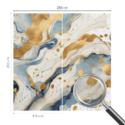 Peel and stick wall mural with an abstract elegant design