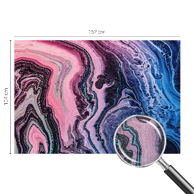 Removable wall mural wallpaper Colorful swirls