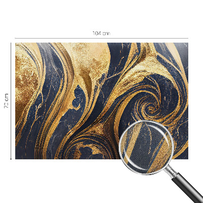 Peel and stick wall mural for living room with marble patterns