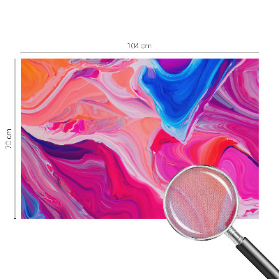 Nursery wall mural Liquid waves