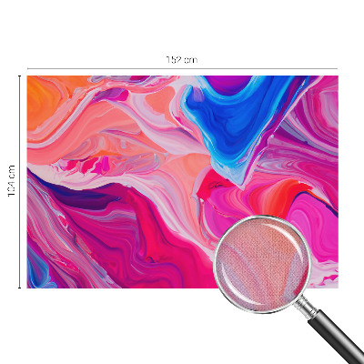 Nursery wall mural Liquid waves