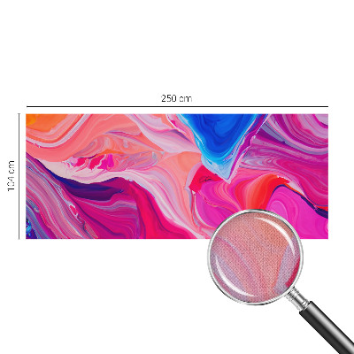 Nursery wall mural Liquid waves