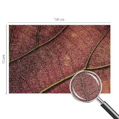 Baby room wall mural Leafy texture