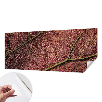 Baby room wall mural Leafy texture