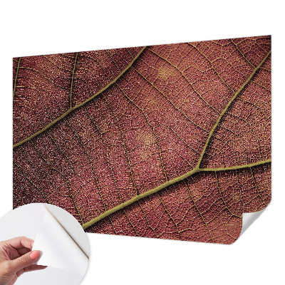 Baby room wall mural Leafy texture