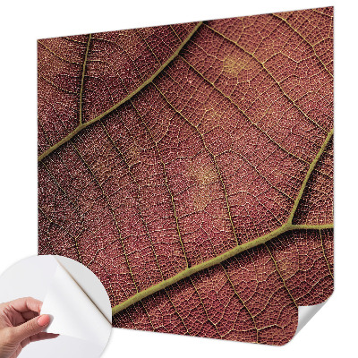 Baby room wall mural Leafy texture