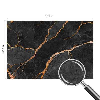 Peel and stick wall mural with marble veins design