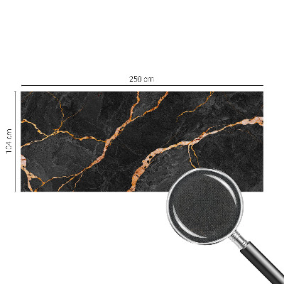 Peel and stick wall mural with marble veins design