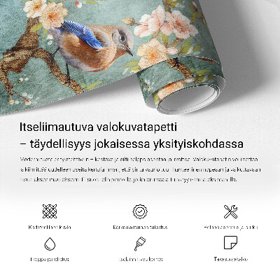 Peel and stick wall mural Marble veins