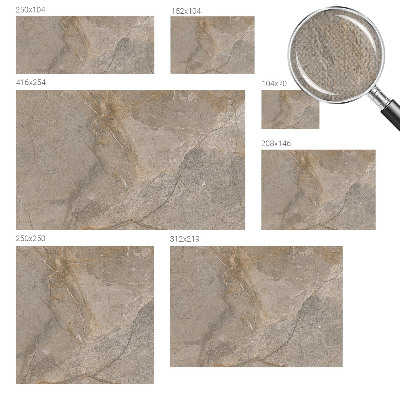 Self-adhesive wall mural with a natural elegant design