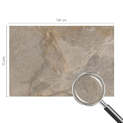 Self-adhesive wall mural with a natural elegant design
