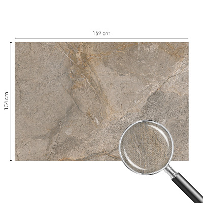 Self-adhesive wall mural with a natural elegant design