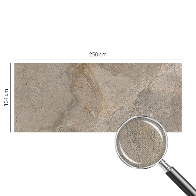 Self-adhesive wall mural with a natural elegant design