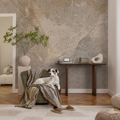 Self-adhesive wall mural with a natural elegant design