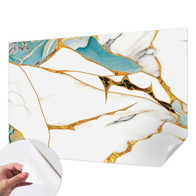 Peel and stick wallpaper mural The elegance of marble