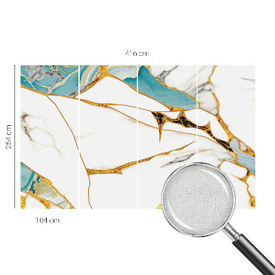Peel and stick wallpaper mural The elegance of marble