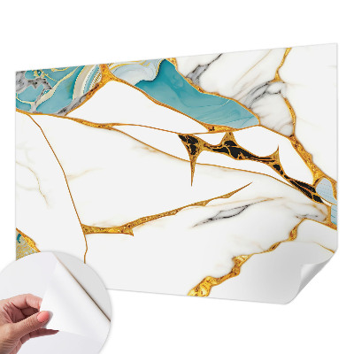 Peel and stick wallpaper mural The elegance of marble