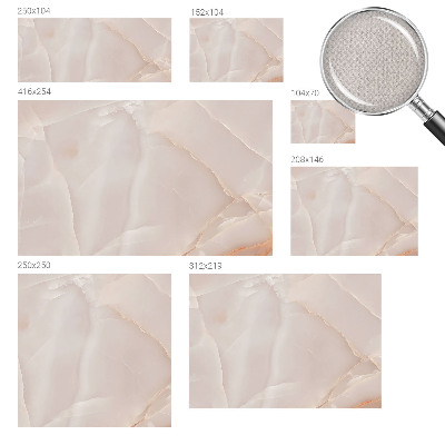 Self-adhesive photo wallpaper with a pink marble design