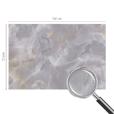 Peel and stick wall mural for living room Marble waves